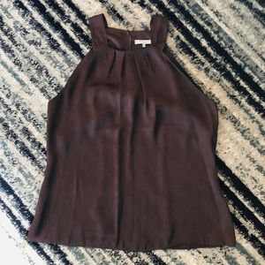 Violet & Claire Chocolate brown tank